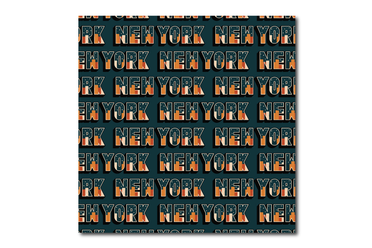 New York Vector Pattern Duo, a Pattern Graphic by K McCormack Designs (Photo 3 of 5)