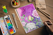 Mixed Media Backgrounds + Bonus!, a Texture Graphic by TheUrbanLine (Thumbnail 6 of 17)
