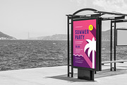 Summer Party Flyer Template, a Flyer Template by Vasya Kobelev (Thumbnail 5 of 5)