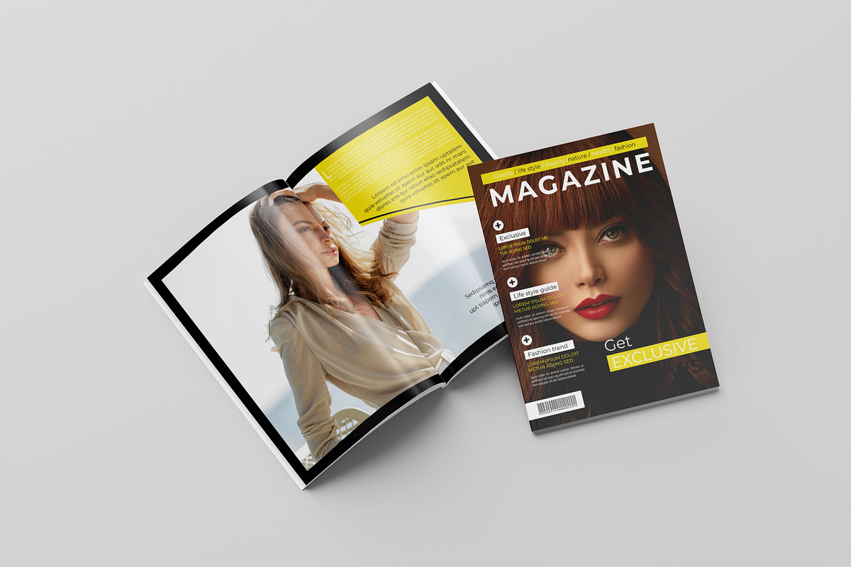 Multipurpose Magazine Template, a Magazine Template by retrographix (Photo 21 of 22)