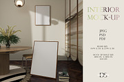 Frame mockup for printable wall art, a Print Template by DSTUDIO888 (Thumbnail 2 of 4)