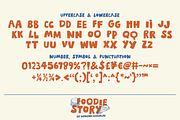 Foodie Story – Hand-Drawn Typeface, a Handwritten Font by shineink.designlab (Thumbnail 8 of 10)