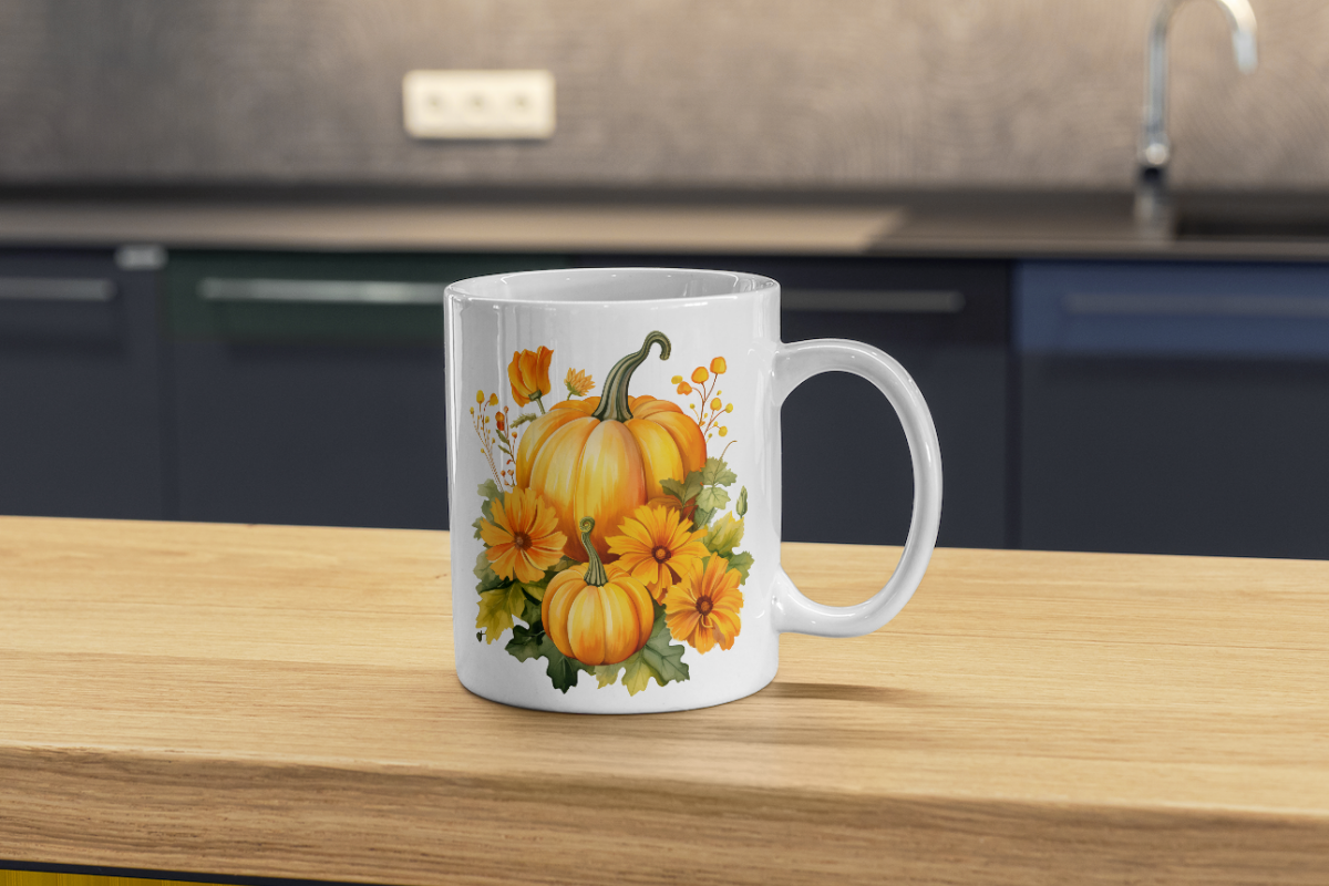 Pumpkin Clipart Watercolor Pumpkin, a Seasonal Illustration by Paper Artsthetics (Photo 4 of 6)