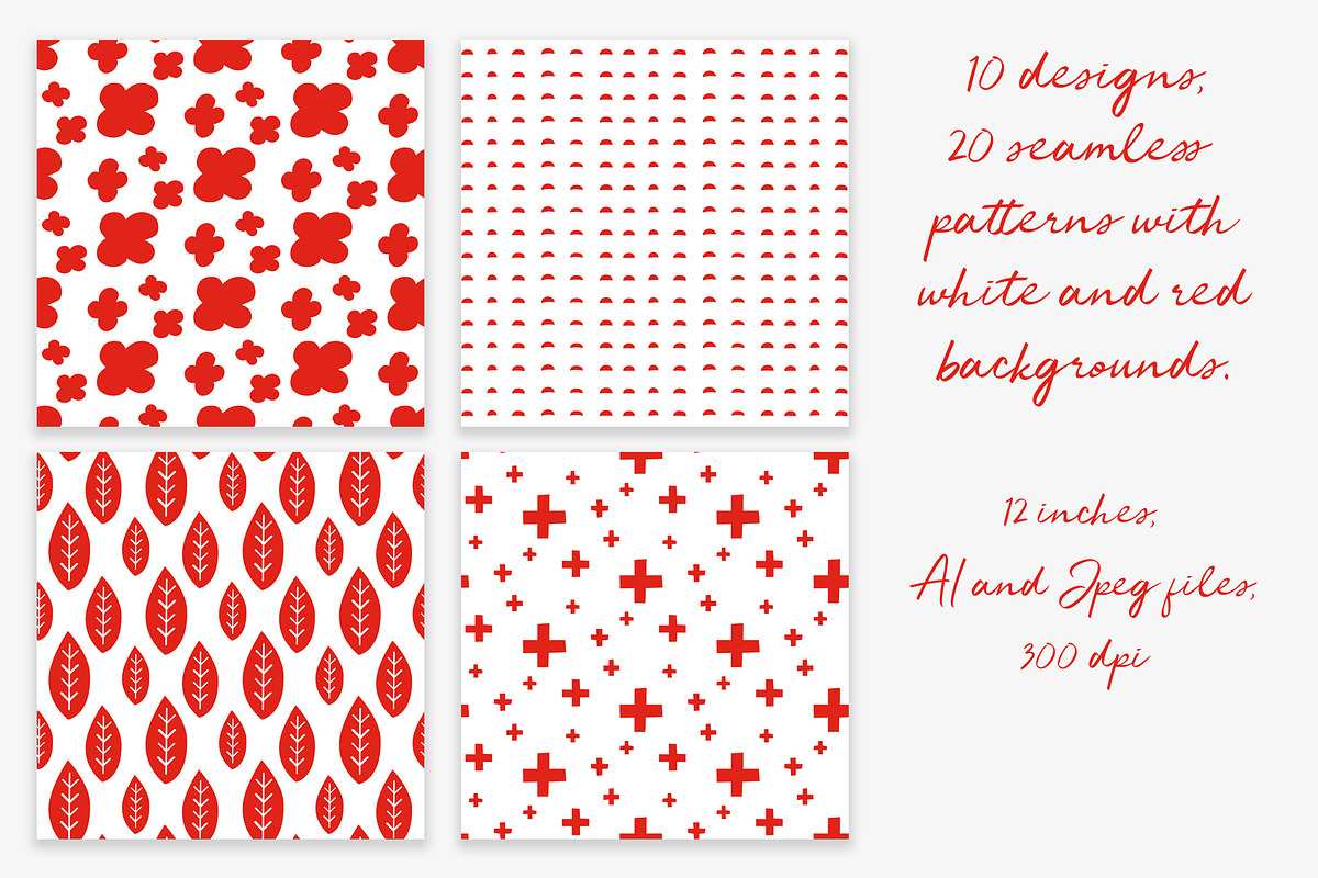 Skandinaavi Seamless Pattterns, a Pattern Graphic by Chus Moreno Studio (Photo 5 of 7)