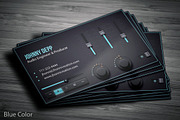 Music Producer and DJ Business card, a Business Card Template by NasirGrfx (Thumbnail 4 of 4)