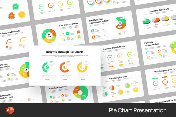 Pie Chart Powerpoint preview 3