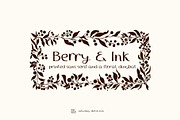 Berry & Ink font duo border builder, a Symbol Font by saturday.sketch (Thumbnail 1 of 7)