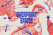 Old OverPrint Photoshop Effects, a Texture Graphic by pixelbuddha.net (Thumbnail 1 of 11)