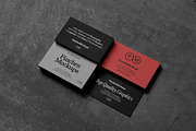 PM_BC/Ø4 - Business Cards Mockup, a Print Template by PinchesMockups© (Thumbnail 5 of 6)