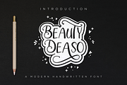 Beauty Deaso, a Handwritten Font by albert_kalingga (Thumbnail 1 of 3)