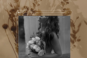laura - Instagram website mockup