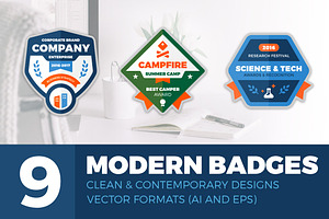 Modern Badges