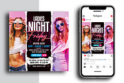 Night Club Flyer, a Flyer Template by AfzaalGraphics (Thumbnail 2 of 2)