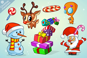 Christmas Cartoon Characters