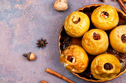 Baked autumn apples, a Food & Drink Photo by MLunov MLunov