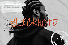 Slicknote Font