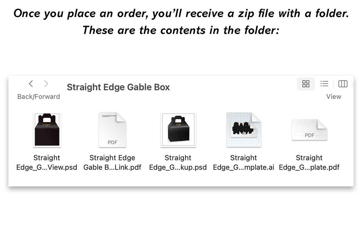 Straight Gable Box Mockup + Template, a Packaging Mockup by Korner (Photo 12 of 12)