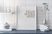 13 new PSD Frame Mockups, a Print Template by Radmila (Thumbnail 2 of 9)