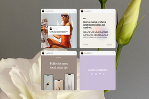 Instagram Carousel Social Templates