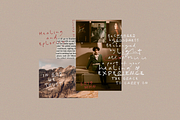 Bill Hiffith | An Organic Script, a Script Font by Colllab Studio (Thumbnail 9 of 18)
