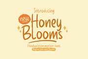 Honey Bloom - Handwritten Marker, a Handwritten Font by Littlehand (Thumbnail 1 of 10)