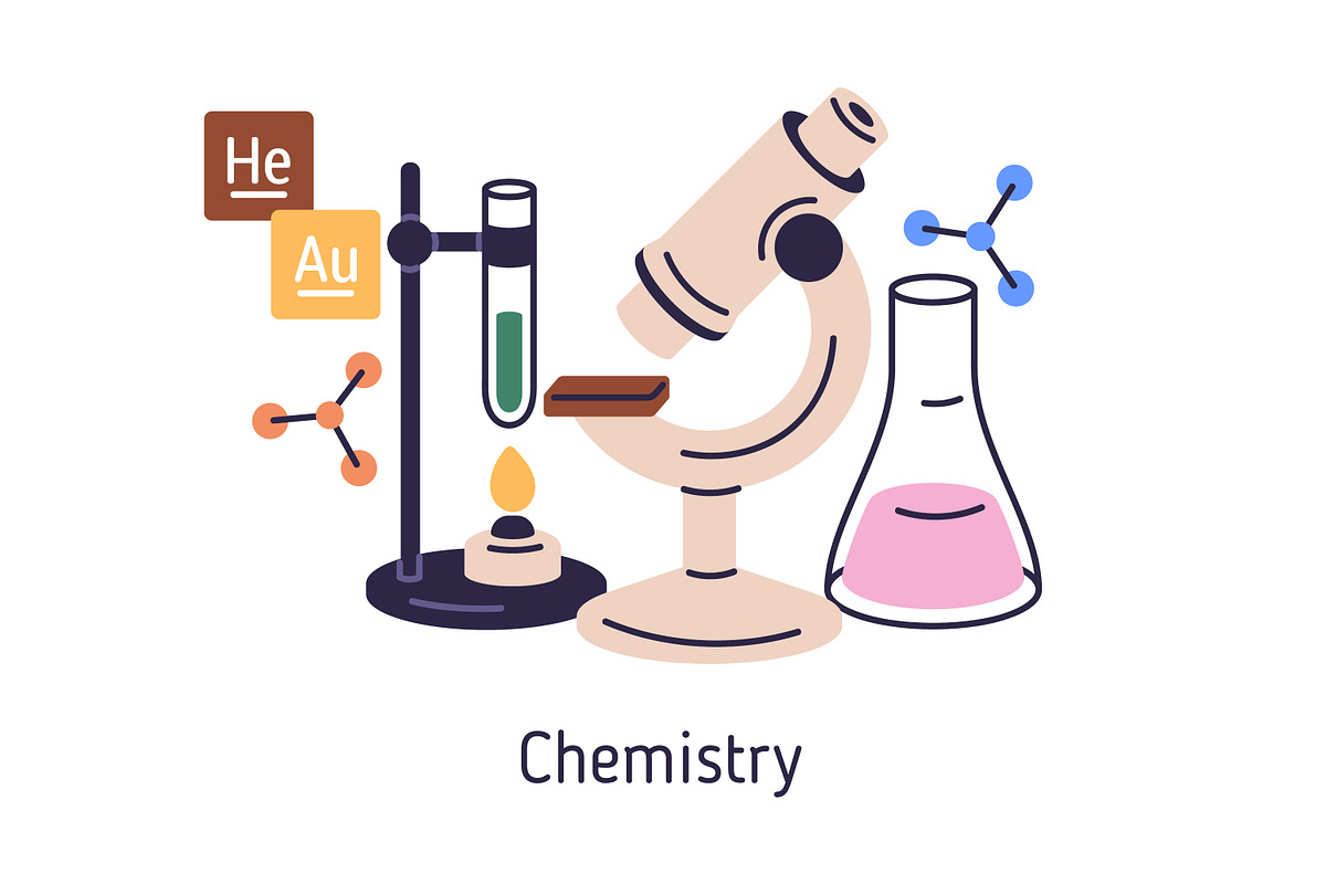 Different school subjects set, an Education Illustration by Good Studio (Photo 2 of 22)