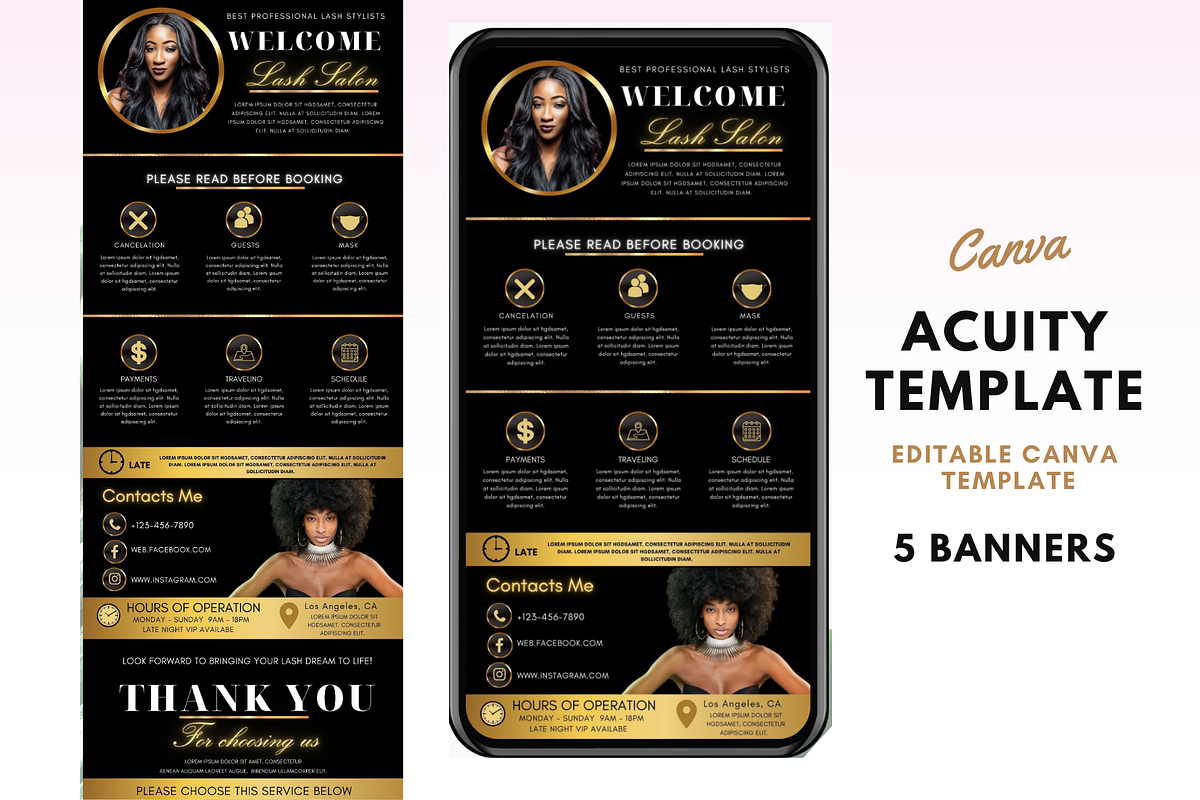 Acuity Scheduling Template, a Templates & Theme by TimCanvaTemplate (Photo 1 of 5)