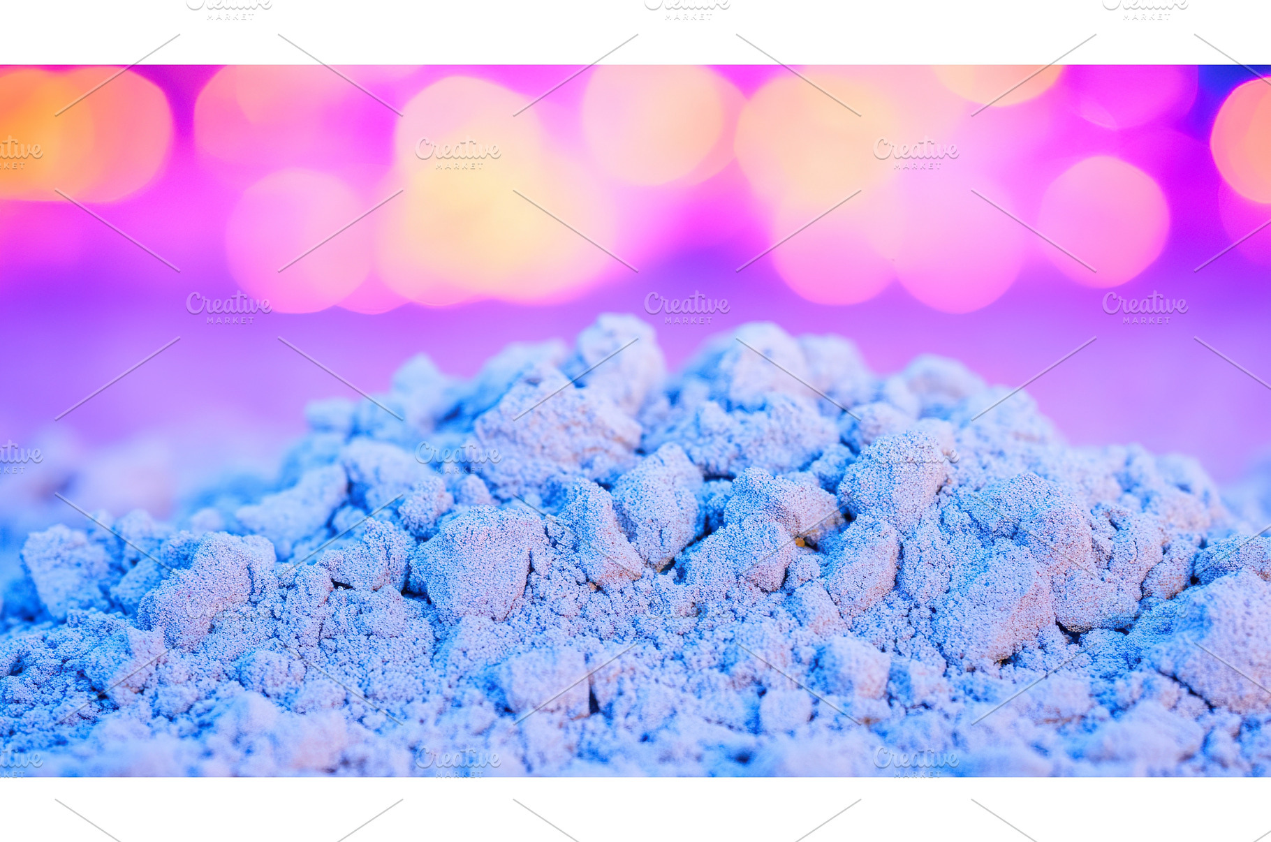 Close up of violet sand texture with, an Abstract Photo by Lermont51