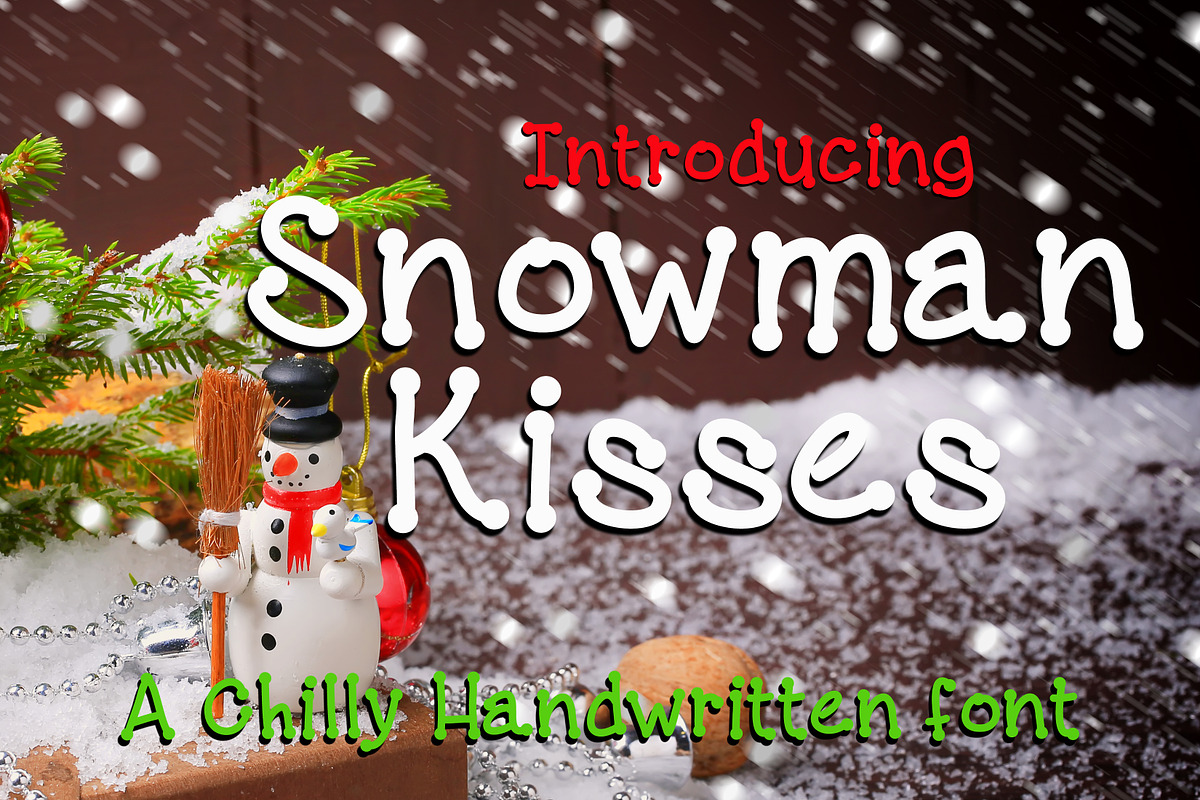 Snowman Kisses