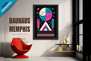 Abstract geometric Bauhaus,Memphis03, a Decorative Illustration by KENO Mascots (Thumbnail 3 of 6)