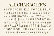 Maverly Rough, a Serif Font by Craft Supply Co. (Thumbnail 8 of 8)