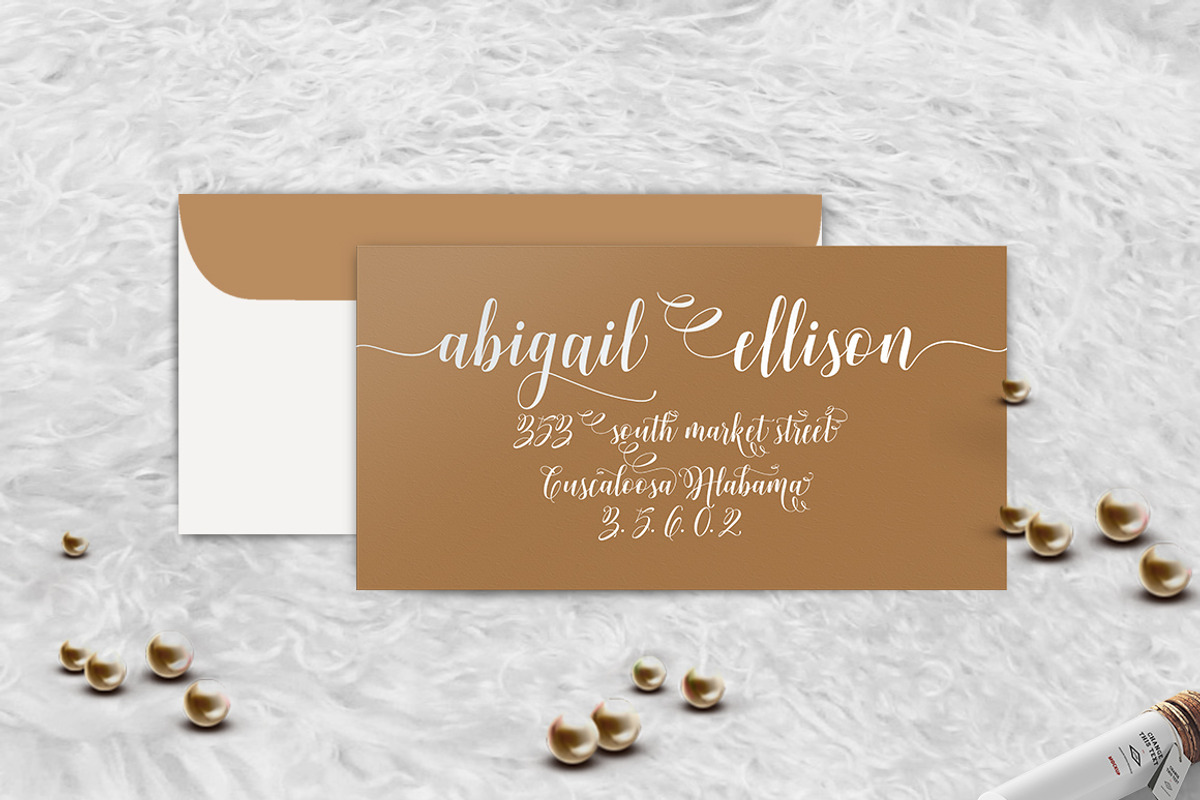 andara script, a Script Font by joelmaker (Photo 9 of 10)