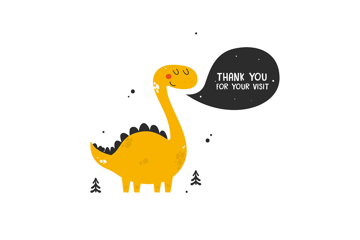 Baby Dinosaurs - Cute Characters, a Decorative Illustration by Sumacj (Photo 6 of 6)