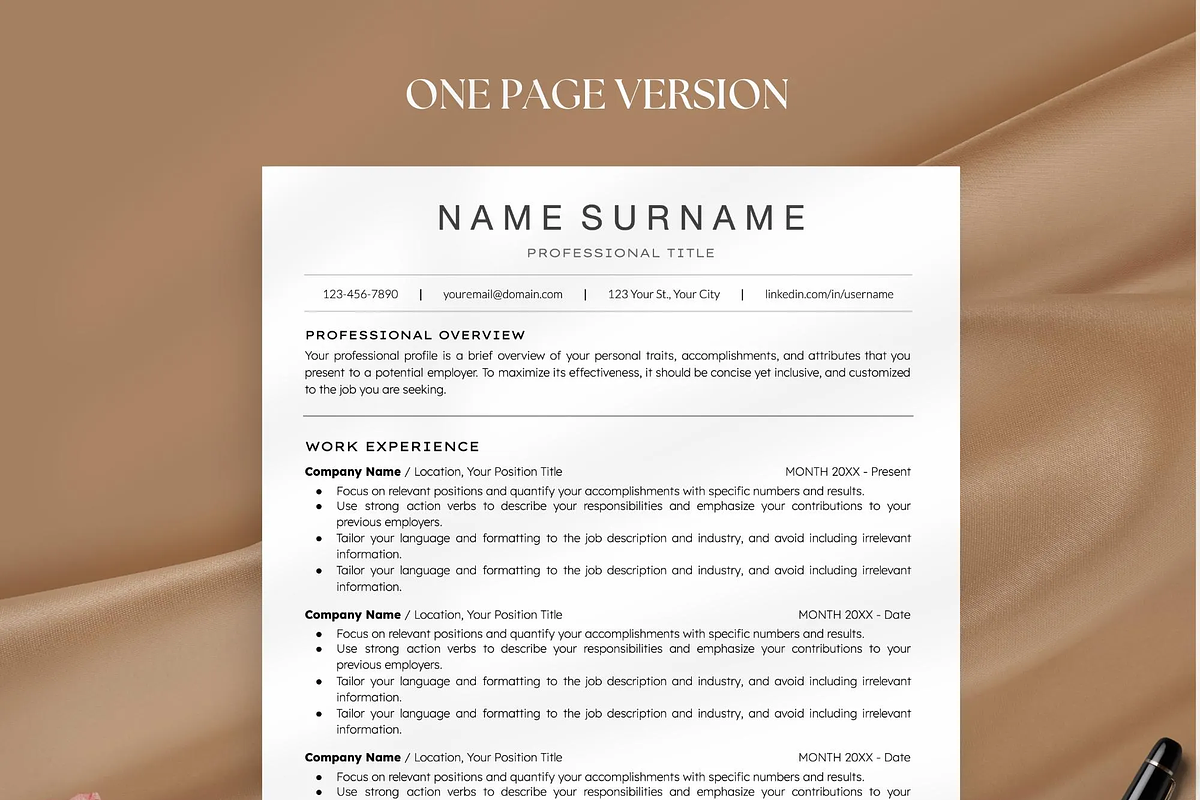 ATS Resume Google Docs Resume, a Resume Template by OkiDocs Resume Templates (Photo 8 of 10)