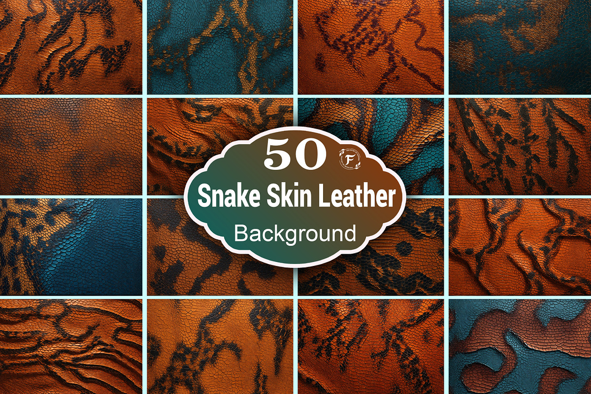 Snake Leather Texture Background, a Texture Graphic by Forhadx5 (Photo 1 of 6)