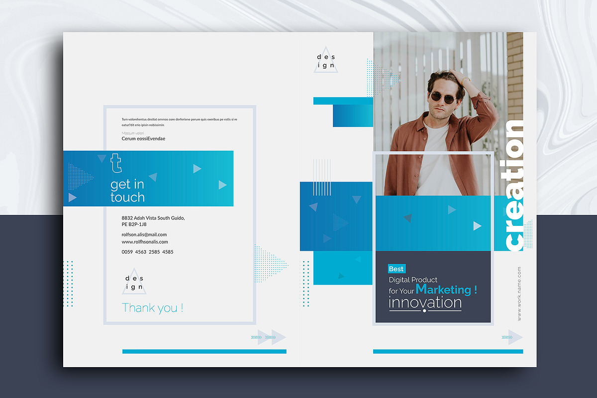 Company Profile Brochure, a Brochure Template by Addaxx (Photo 8 of 8)