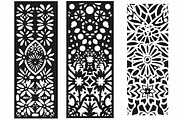 Elegant Floral Laser Cut Panel Bund, a Graphic by Creativeshirt (Thumbnail 2 of 10)