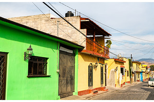 Typical Mexican architecture in, an Architecture Photo by Leonid Andronov