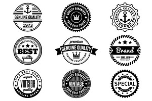 Collection Of Vintage Labels