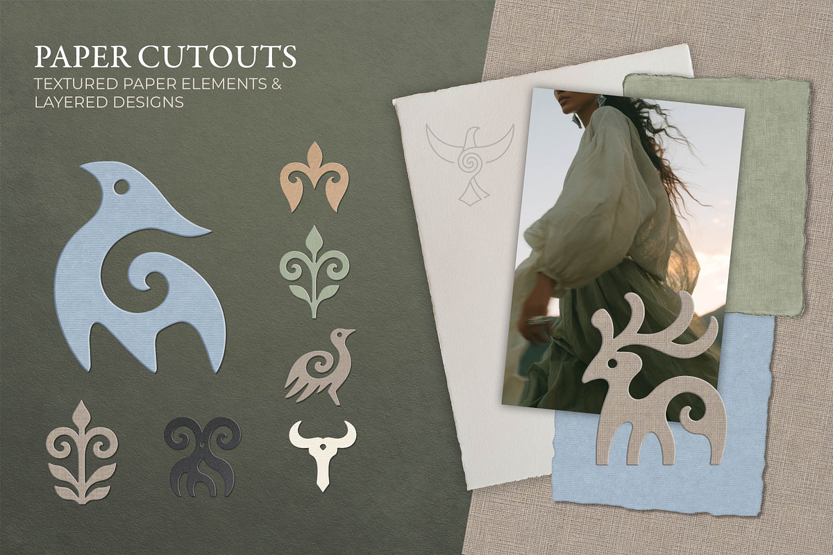 TAMGA — Symbol & Collage Collection, an Object Graphic by R-studio (Photo 3 of 11)