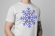 Snowflake Vector Bundle, a Seasonal Illustration by Kusumaillustration (Thumbnail 5 of 9)