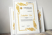 Certificate Word | PSD | AI, a Stationery Template by Curve Design (Thumbnail 2 of 3)