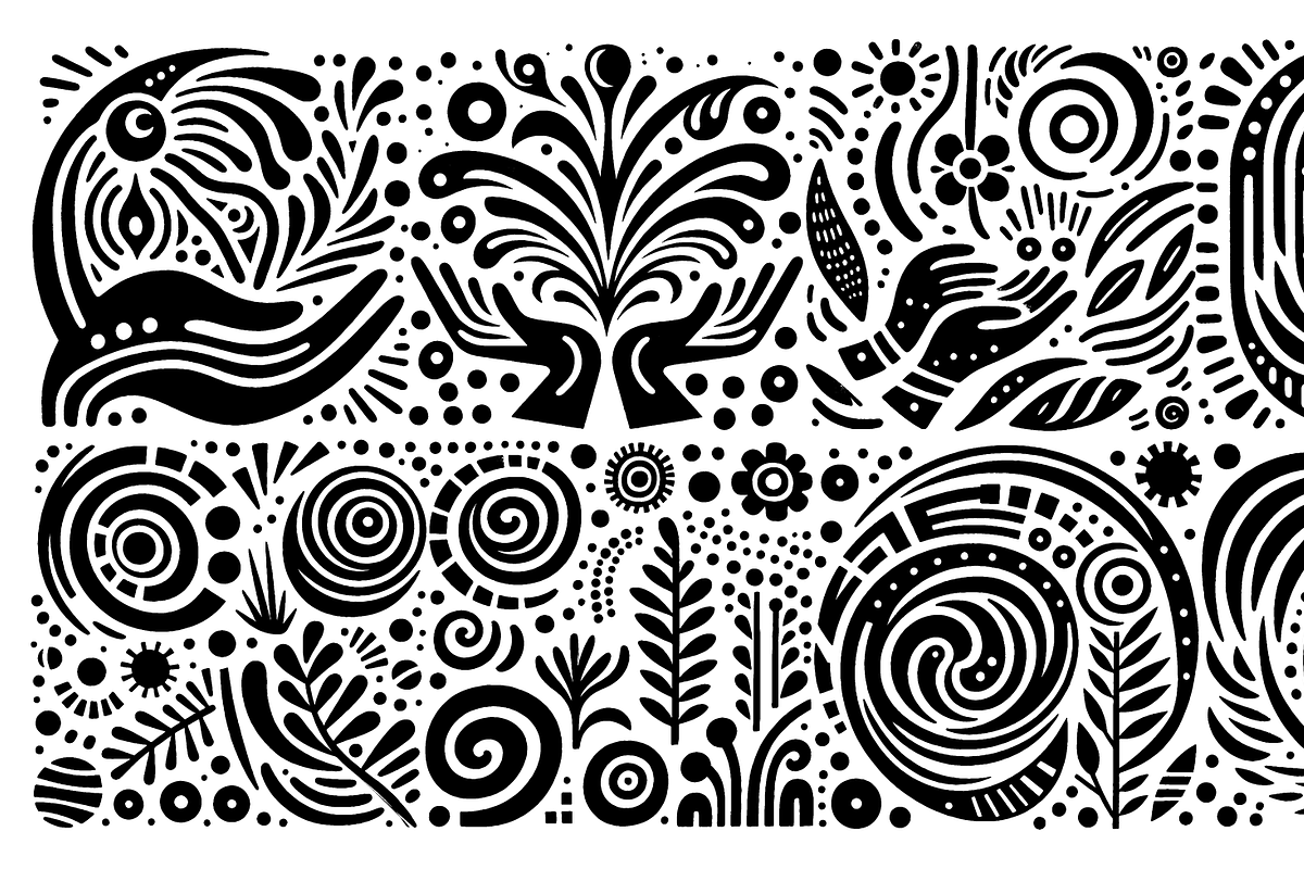 Vintage Wild Animals Folk Art, a Decorative Illustration by devastd (Photo 25 of 28)