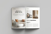 Interior Design Magazine Template, a Magazine Template by Spark_Creative (Thumbnail 3 of 12)