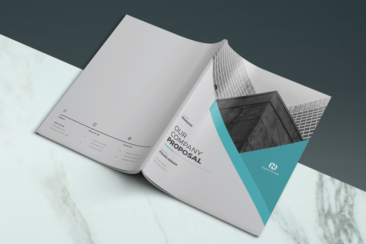 Proposal, a Brochure Template by ThemeDevisers (Photo 7 of 7)