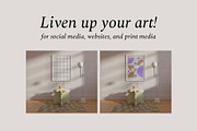 Frame Mockup Bundle KAIA, a Print Template by Bonumo (Thumbnail 6 of 15)