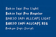 BaksoSapi Pro, a Handwritten Font by Locomotype (Thumbnail 2 of 10)