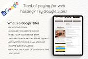 Google Site Theme | The Designer, a HTML Template by She Designs Things (Thumbnail 5 of 10)