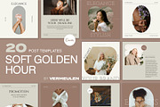 Instagram Social Media CANVA Nude, a Social Media Template by Vermeulen Design Studio (Thumbnail 1 of 4)