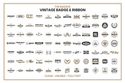 1200 Vintage Badge & Objects, a Branding & Logo Template by Toonsteb (Thumbnail 3 of 20)